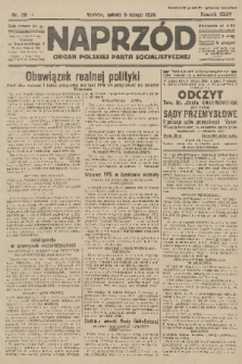 Naprzód : organ Polskiej Partji Socjalistycznej. 1926, nr 29