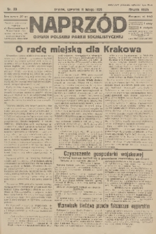 Naprzód : organ Polskiej Partji Socjalistycznej. 1926, nr 33