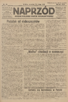 Naprzód : organ Polskiej Partji Socjalistycznej. 1926, nr 45