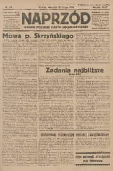 Naprzód : organ Polskiej Partji Socjalistycznej. 1926, nr 48