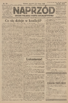 Naprzód : organ Polskiej Partji Socjalistycznej. 1926, nr 69