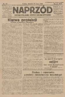 Naprzód : organ Polskiej Partji Socjalistycznej. 1926, nr 72