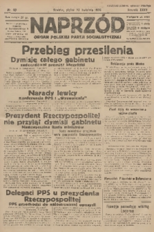 Naprzód : organ Polskiej Partji Socjalistycznej. 1926, nr 92