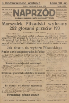 Naprzód : organ Polskiej Partji Socjalistycznej. 1926, nr 124