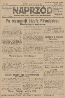 Naprzód : organ Polskiej Partji Socjalistycznej. 1926, nr 125
