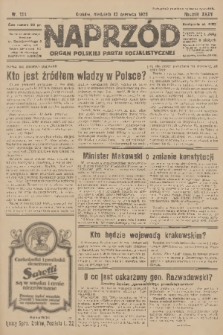 Naprzód : organ Polskiej Partji Socjalistycznej. 1926, nr 134
