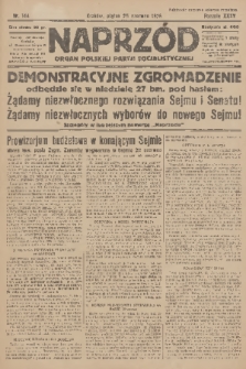 Naprzód : organ Polskiej Partji Socjalistycznej. 1926, nr 144