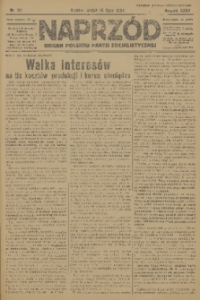 Naprzód : organ Polskiej Partji Socjalistycznej. 1926, nr 161