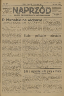 Naprzód : organ Polskiej Partji Socjalistycznej. 1926, nr 190