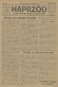 Naprzód : organ Polskiej Partji Socjalistycznej. 1926, nr 199