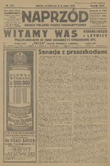 Naprzód : organ Polskiej Partji Socjalistycznej. 1926, nr 206