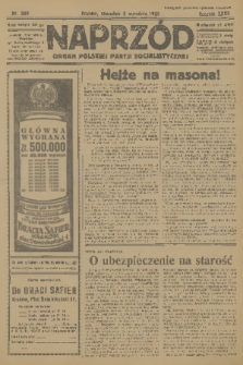 Naprzód : organ Polskiej Partji Socjalistycznej. 1926, nr 208