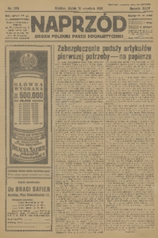 Naprzód : organ Polskiej Partji Socjalistycznej. 1926, nr 209