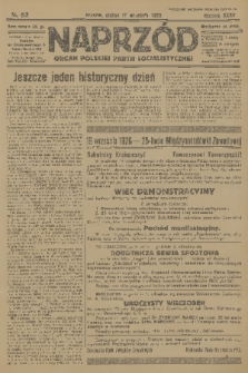 Naprzód : organ Polskiej Partji Socjalistycznej. 1926, nr 215