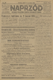 Naprzód : organ Polskiej Partji Socjalistycznej. 1926, nr 216