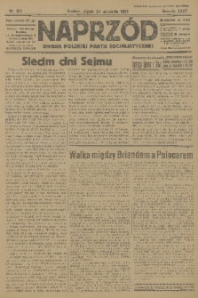 Naprzód : organ Polskiej Partji Socjalistycznej. 1926, nr 221