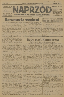 Naprzód : organ Polskiej Partji Socjalistycznej. 1926, nr 223