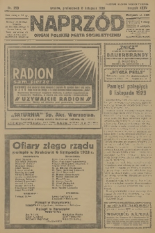 Naprzód : organ Polskiej Partji Socjalistycznej. 1926, nr 259
