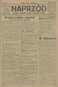 Naprzód : organ Polskiej Partji Socjalistycznej. 1926, nr 284