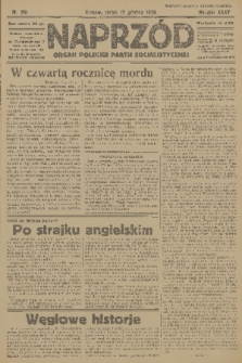 Naprzód : organ Polskiej Partji Socjalistycznej. 1926, nr 291
