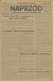 Naprzód : organ Polskiej Partji Socjalistycznej. 1926, nr 293