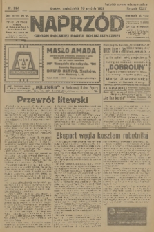 Naprzód : organ Polskiej Partji Socjalistycznej. 1926, nr 294