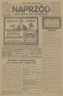 Naprzód : organ Polskiej Partji Socjalistycznej. 1926, nr 298