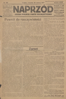 Naprzód : organ Polskiej Partji Socjalistycznej. 1927, nr 148