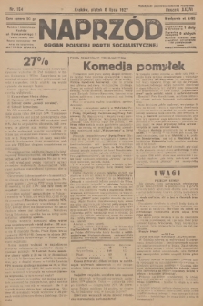 Naprzód : organ Polskiej Partji Socjalistycznej. 1927, nr 154