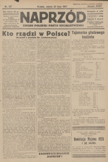 Naprzód : organ Polskiej Partji Socjalistycznej. 1927, nr 167