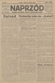 Naprzód : organ Polskiej Partji Socjalistycznej. 1927, nr 179