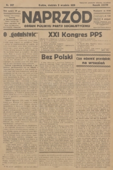 Naprzód : organ Polskiej Partji Socjalistycznej. 1928, nr 207