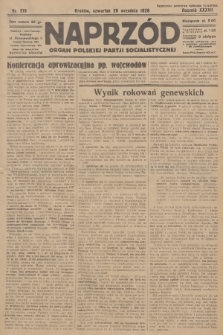 Naprzód : organ Polskiej Partji Socjalistycznej. 1928, nr 216