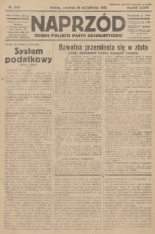 Naprzód : organ Polskiej Partji Socjalistycznej. 1928, nr 240