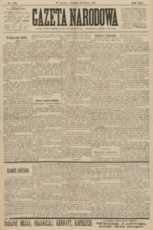Gazeta Narodowa. 1901, nr 172
