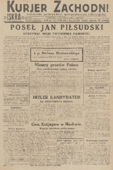 Kurjer Zachodni Iskra : dziennik polityczny, gospodarczy i literacki. R.21, 1930, nr 72