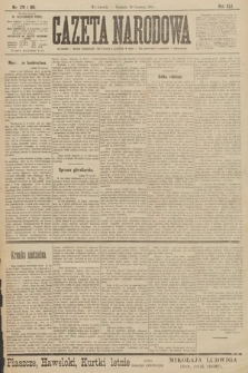 Gazeta Narodowa. 1901, nr 179 i 180