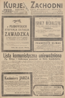Kurjer Zachodni Iskra : dziennik polityczny, gospodarczy i literacki. R.21, 1930, nr 241