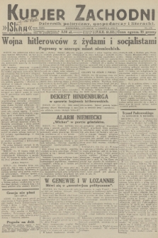 Kurjer Zachodni Iskra : dziennik polityczny, gospodarczy i literacki. R.23, 1932, nr 139
