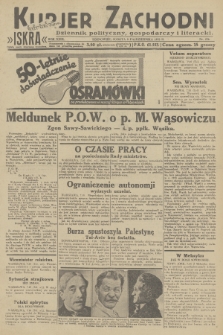 Kurjer Zachodni Iskra : dziennik polityczny, gospodarczy i literacki. R.23, 1932, nr 236