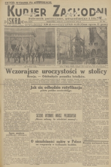 Kurjer Zachodni Iskra : dziennik polityczny, gospodarczy i literacki. R.23, 1932, nr 266 [po konfiskacie]
