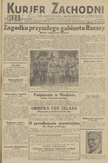 Kurjer Zachodni Iskra : dziennik polityczny, gospodarczy i literacki. R.23, 1932, nr 276
