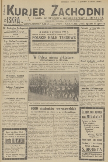 Kurjer Zachodni Iskra : dziennik polityczny, gospodarczy i literacki. R.23, 1932, nr 286