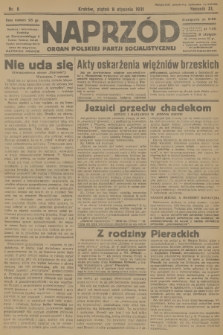 Naprzód : organ Polskiej Partji Socjalistycznej. 1931, nr 6