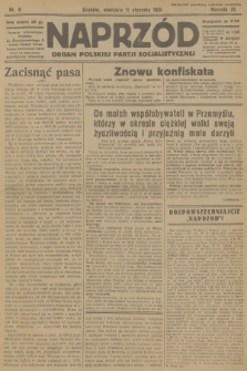 Naprzód : organ Polskiej Partji Socjalistycznej. 1931, nr 8