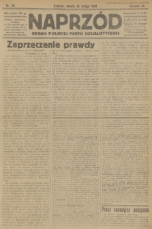 Naprzód : organ Polskiej Partji Socjalistycznej. 1931, nr 36