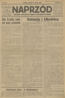 Naprzód : organ Polskiej Partji Socjalistycznej. 1931, nr 59