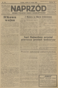 Naprzód : organ Polskiej Partji Socjalistycznej. 1931, nr 66