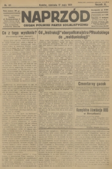 Naprzód : organ Polskiej Partji Socjalistycznej. 1931, nr 111