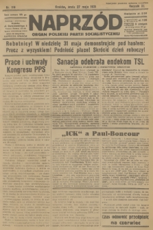 Naprzód : organ Polskiej Partji Socjalistycznej. 1931, nr 118